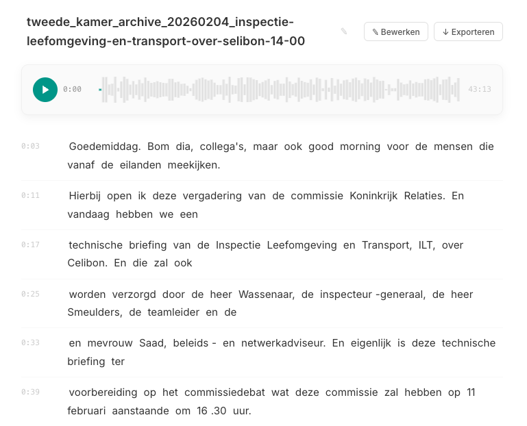 Verwerken